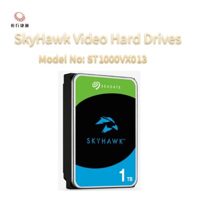 Жесткие диски Seagate SkyHawk для видеонаблюдения Модель №: ST1000VX013