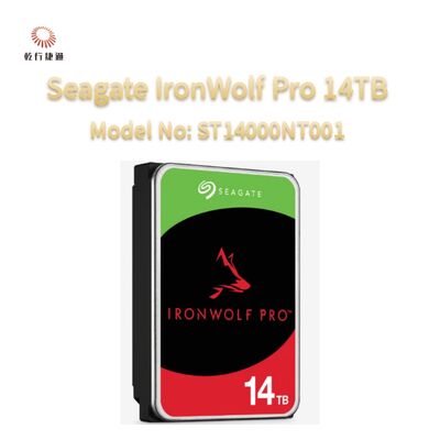 Seagate IronWolf Pro 14TB Модель №: ST14000NT001