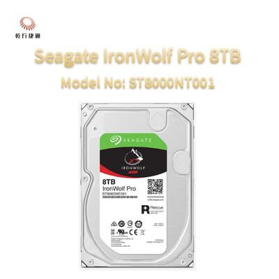 Seagate Ironwolf Pro 8TB Model No: ST8000NT001