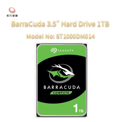 Seagate BarraCuda 3,5 дюймовый жесткий диск 1 ТБ Модель No: ST1000DM014