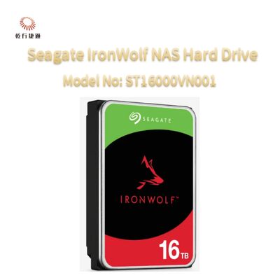 Жесткий диск Seagate IronWolf® для сетевых хранилищ (NAS) Модель №: ST16000VN001