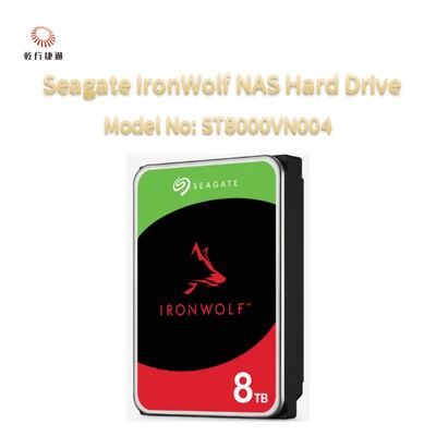 Жесткий диск Seagate IronWolf® для сетевых хранилищ (NAS), модель №: ST8000VN004