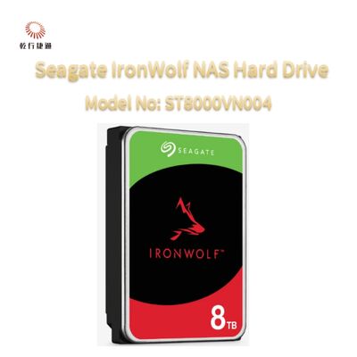 Жесткий диск Seagate IronWolf® для сетевых хранилищ (NAS), модель №: ST8000VN004