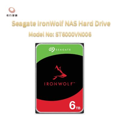 Жесткий диск сетевого хранения (NAS) Seagate IronWolf®, модель No: ST6000VN006
