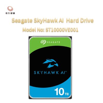 Жесткий диск Seagate SkyHawk AI для видеонаблюдения, модель №: ST10000VE001