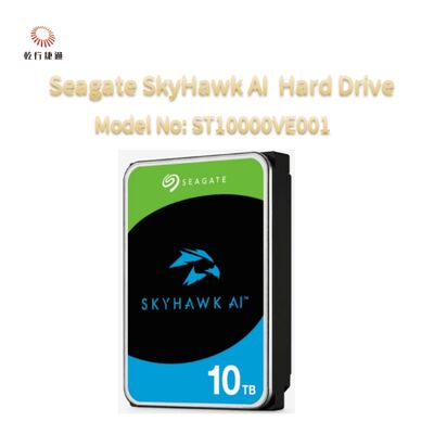 Жесткий диск Seagate SkyHawk AI для видеонаблюдения, модель №: ST10000VE001