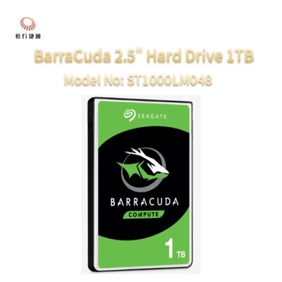 Seagate BarraCuda ST1000LM048 1TB 2.5" SATA 6Gb/s 5400RPM 128MB Внутренний жесткий диск для ноутбука HDD 7мм