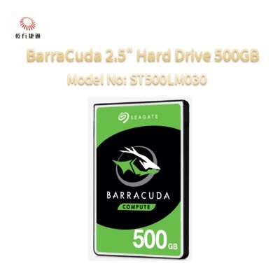 Seagate BarraCuda 2.5" Hard Drive 500GB Model No: ST500LM030