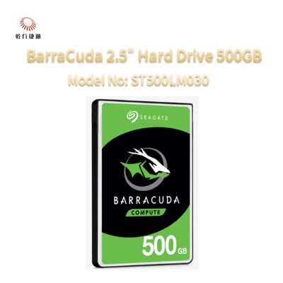 Seagate BarraCuda 2.5" Hard Drive 500GB Model No: ST500LM030
