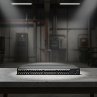 H3C S1248 Полный гигабитный Ethernet Switch 48 10/100/1000Mbps Автомобильное взаимодействие портов RJ45