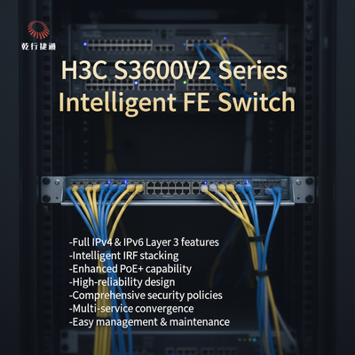 H3C S3600V2 Серия Интеллектуальный IRF Быстрый Ethernet Switch S3600V2-52TP-SI
