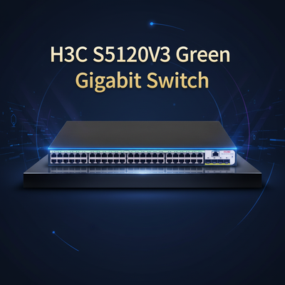 H3C S5120V3-SI Зеленый интеллектуальный гигабитный Ethernet-коммутатор S5120V3-52P-PWR-LI