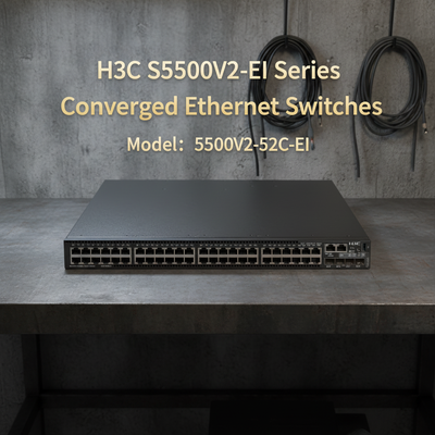 H3C S5500V2-EI Серия S5500V2-52C-EI Высокопроизводительные конвергированные коммутаторы Ethernet