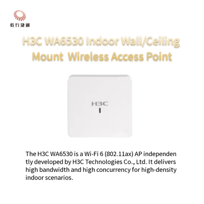 H3C WA6530 Внутренняя стена/потолок Wi-Fi 6 (802.11ax) беспроводная точка доступа