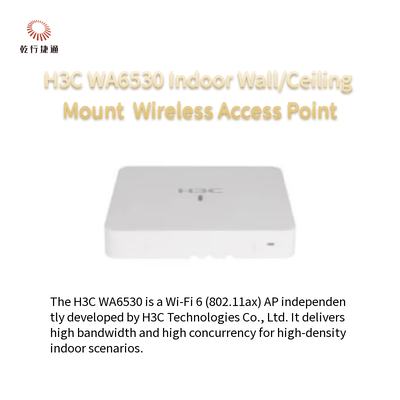 H3C WA6530 Внутренняя стена/потолок Wi-Fi 6 (802.11ax) беспроводная точка доступа