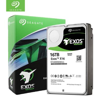Seagate ST16000NM001G 16TB HDD SATA 3,5 дюймовые тусклые слоты