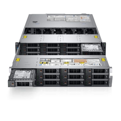 Сервер хранения Nas шкафа предприятия 2U DELL EMC PowerEdge R740xd2