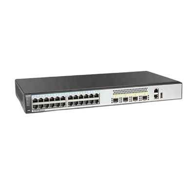 Оригинальный S5700 24 портов Ethernet Switch Stock 24 10 / 100 / 1000BASE-T, 4 SFP Гигабитные порты (комбо) 24 Порт 1000 Гб 9