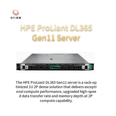 HPE ProLiant DL365 Gen11 сервер 1U 2P с высоким разрешением масштабируемый сервер для растущего бизнеса