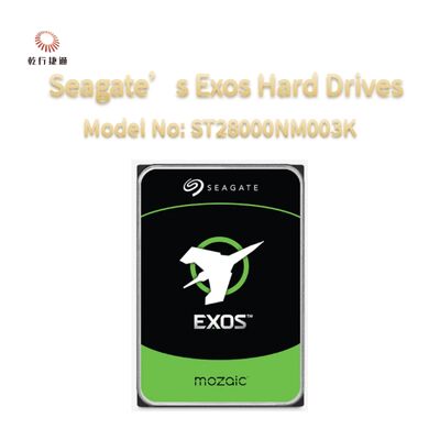 Жесткие диски Seagate Exos Enterprise EXOS объемом 28 ТБ, модель №: ST28000NM003K