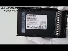 SSD SATA DELL 480GB прочитал интенсивный привод штепсельной вилки 6Gbps 512e 2.5in горячий